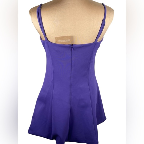Vestique Purple Spaghetti Strap Camryn Dress NWT Medium - Picture 4 of 10